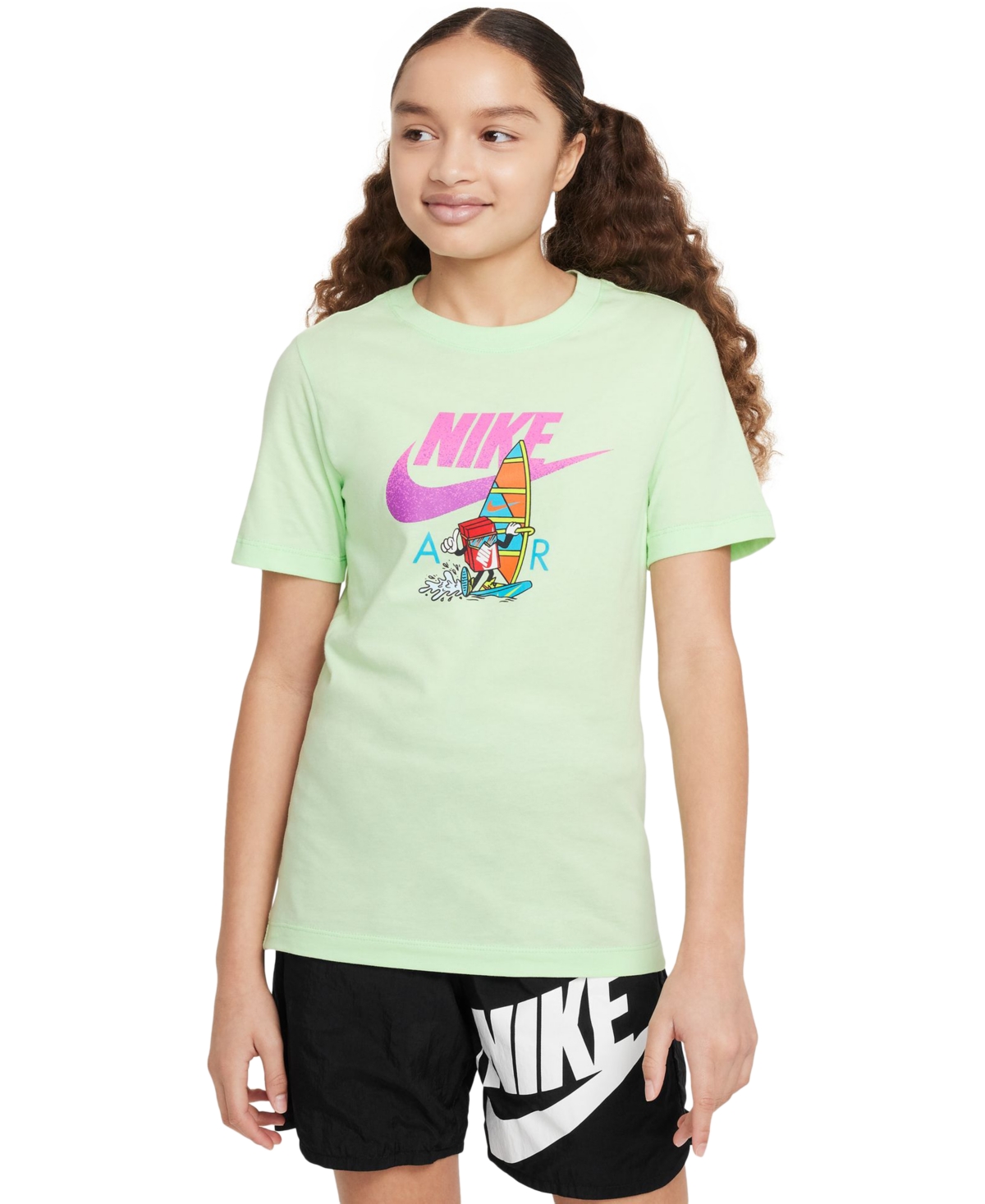 Nike Big Kids' Sportswear T-shirt In Green