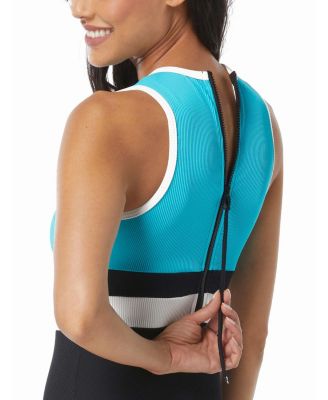 Aspire Ribbed One Piece Swimsuit