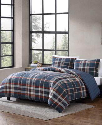 Shasta Lake Microsuede 2 Piece Duvet Cover Set, Twin