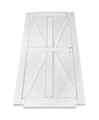 84" Barn Door Slab, Unfinished Wood, Pre-Drilled