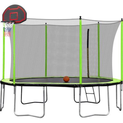 Streamdale 12FT Green Trampoline 2023