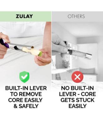 Premium Apple Corer Tool Stainless Steel Serrated Blade