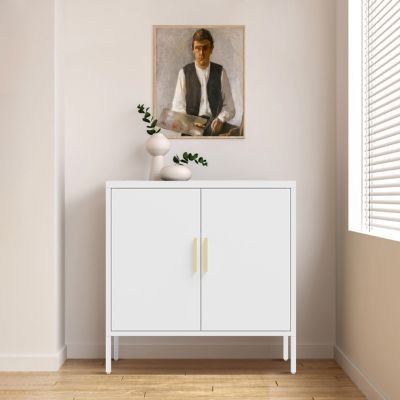 Steel Lockable Storage Cabinet with Adjustable Shelves