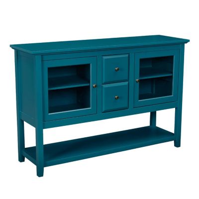 Modern 52" Sideboard with Adjustable Shelves & 2 Doors