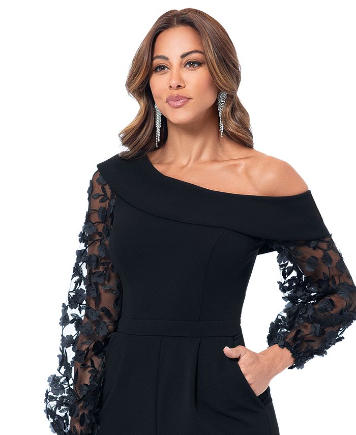 Moxidress Long Sleeve Wide Leg Pockets Baggy Jumpsuit