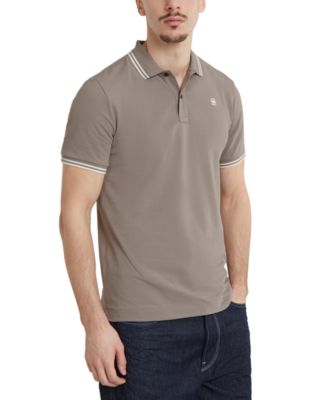 G-Star Raw - Men's Dunda Slim-Fit Tipped Polo Shirt