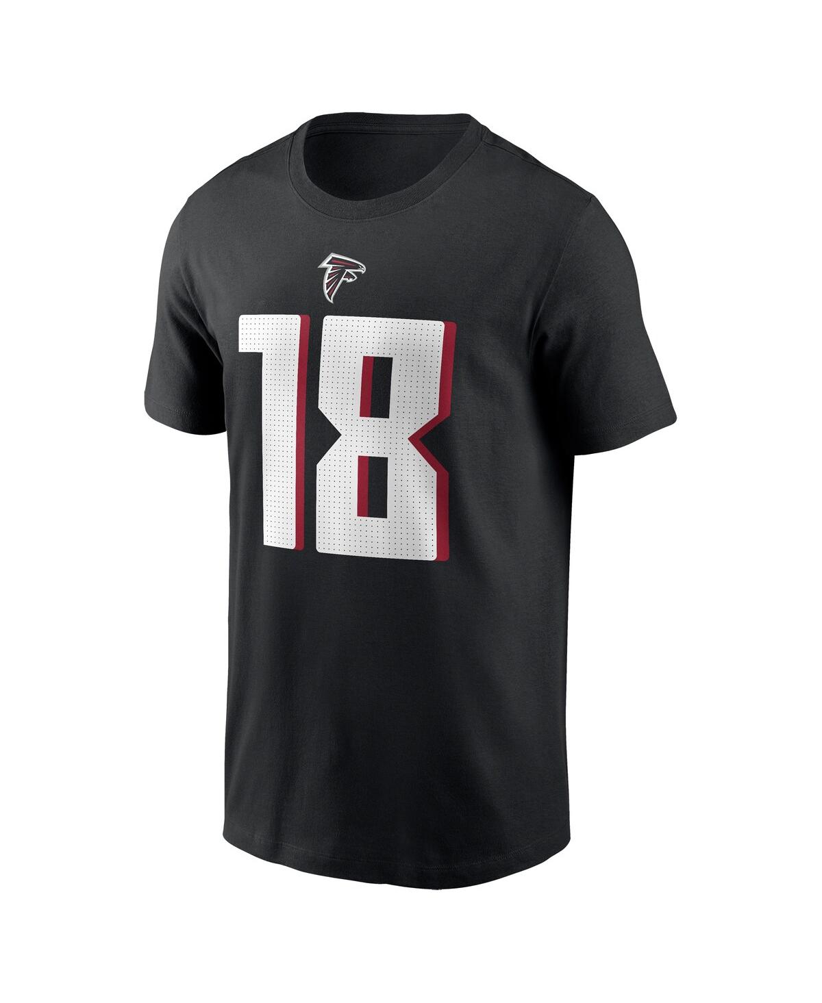 Fanatics Nike Men's Kirk Cousins Black Atlanta Falcons Player Name Number T-shirt In Black