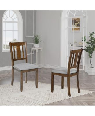 Padded Dining Chair Set (4)