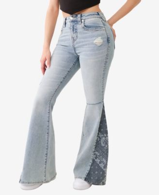 パンツ archive TRUE RELIGION bell bottom denim True Religion Women's Bandana High Rise Bellbottom, Derya W