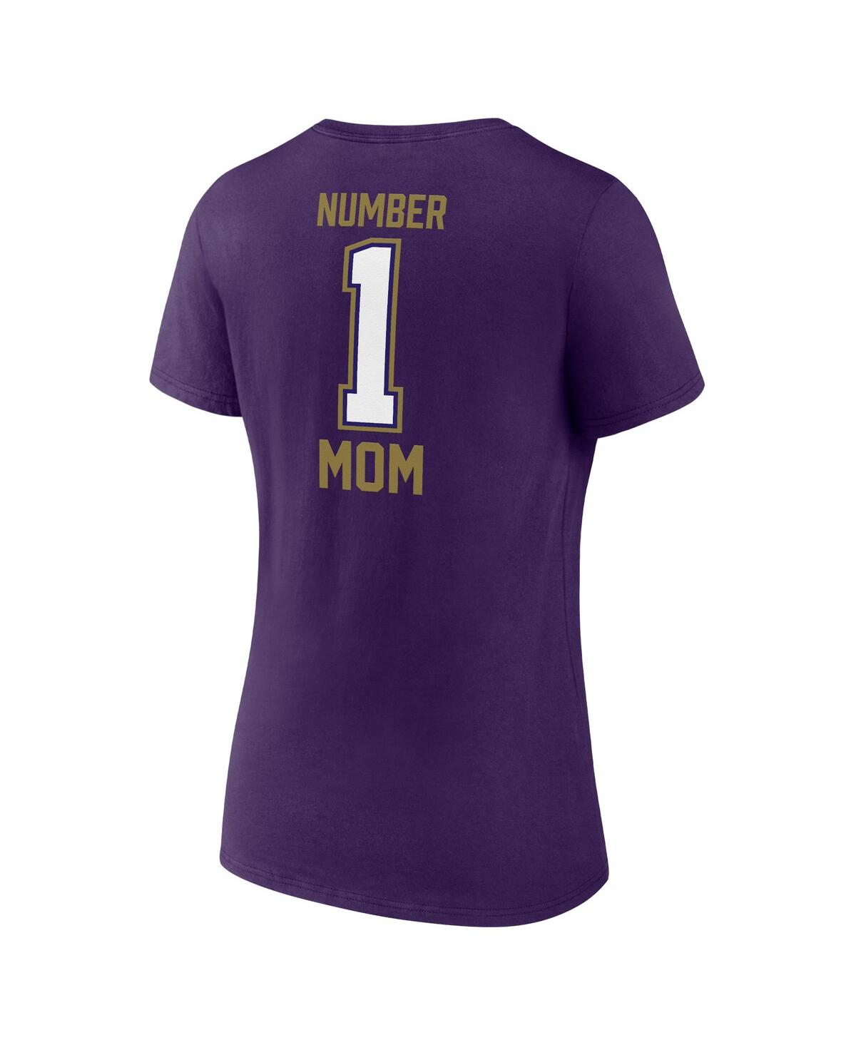 Fanatics Women's BrandedBaltimore Ravens Mother's Day V-Neck T-Shirt - Purple