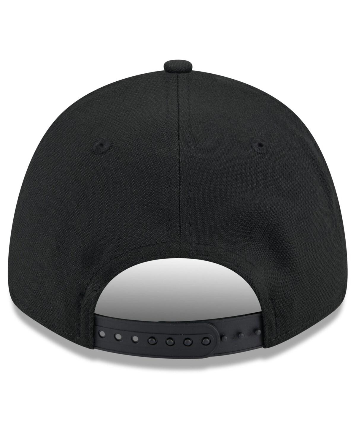 New Era Men's Black Chicago White Sox 2024 Armed Forces Day 9forty Adjustable Hat In Black