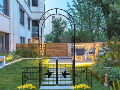 Metal Garden Arch for Support and Events