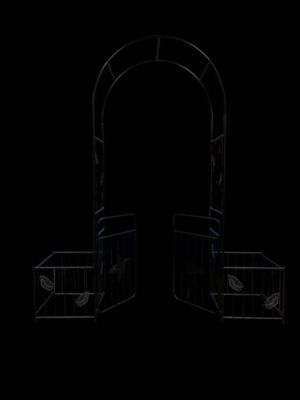 Metal Garden Arch for Support and Events