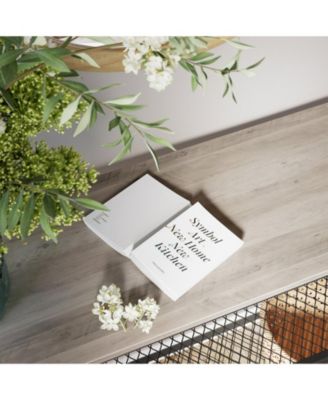 Mesh Shelves Hallway Table