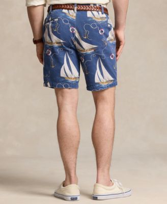 パンツ POLO RALPH LAUREN/ SAILING FLAG SHORTS Polo Ralph Lauren Nautical Flags Shorts Men's 36 Blue 10