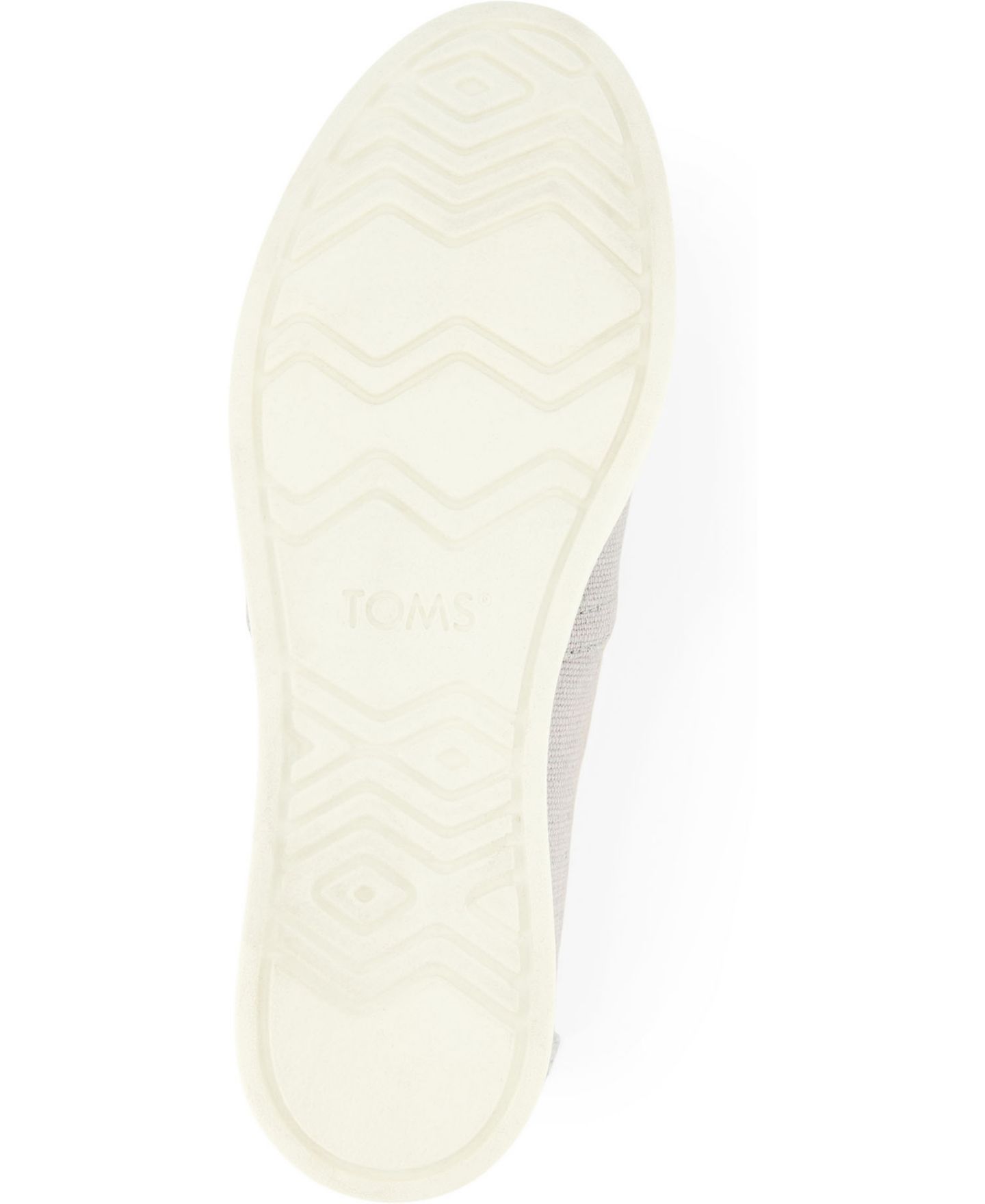 Женские эспадрильи Toms Alpargata Plus с миндалевидным носком, цвет: Серый холщовый — фото 5