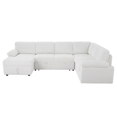 Modular Sectional Sleeper Sofa with free L/U shape