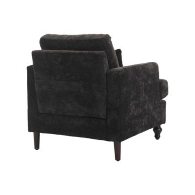 Wood Frame Armchair, Modern Accent Chair Lounge Chair For Living Room