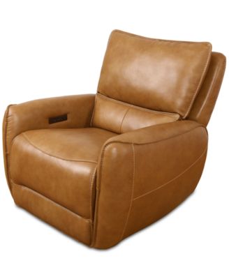 Derban 40&amp;quot; Leather Zero Gravity Recliner, Created for Macy&#39;s