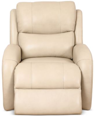 Kellet 33" Leather Power Recliner, Created for Macy's