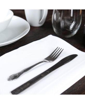 Arkwright Solid Polyester Spun Napkins 25-Pack