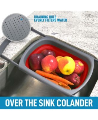 Collapsible Colander With Extendable Handles