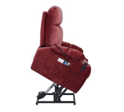 Dual Okin Motor Power Lift Recliner Chair For Elderly Infinite Position Lay Flat 180 Recline