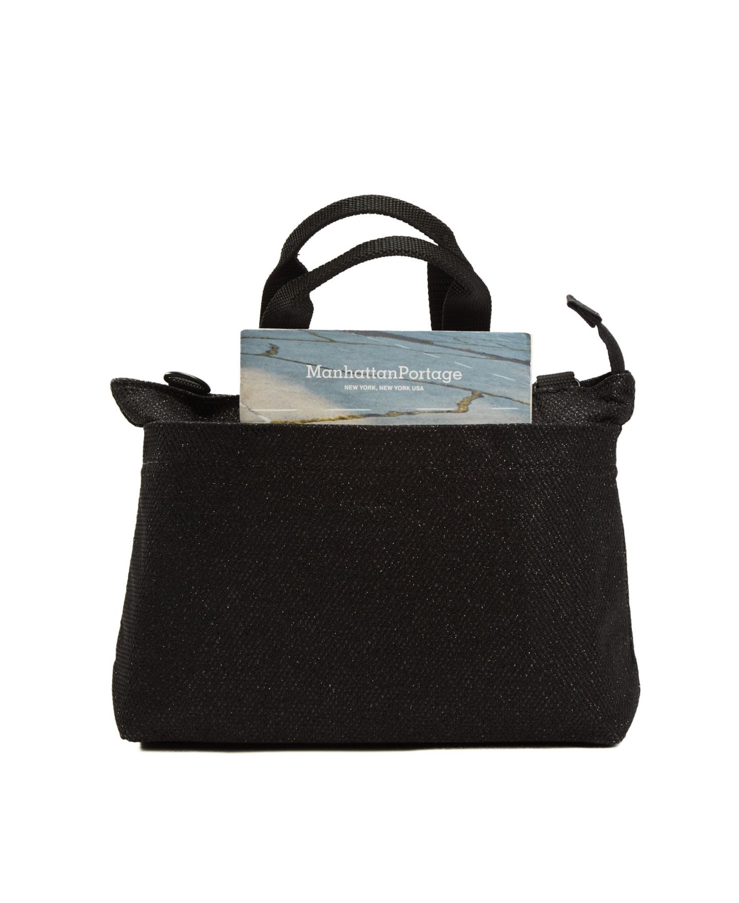 Женская сумка Manhattan Portage Fabric Street Tote, цвет: Чёрный — фото 6