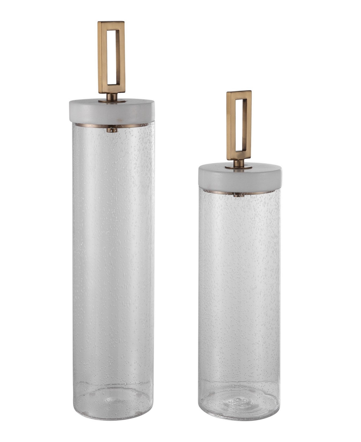 Uttermost Hayworth Containers, Set Of 2 In White