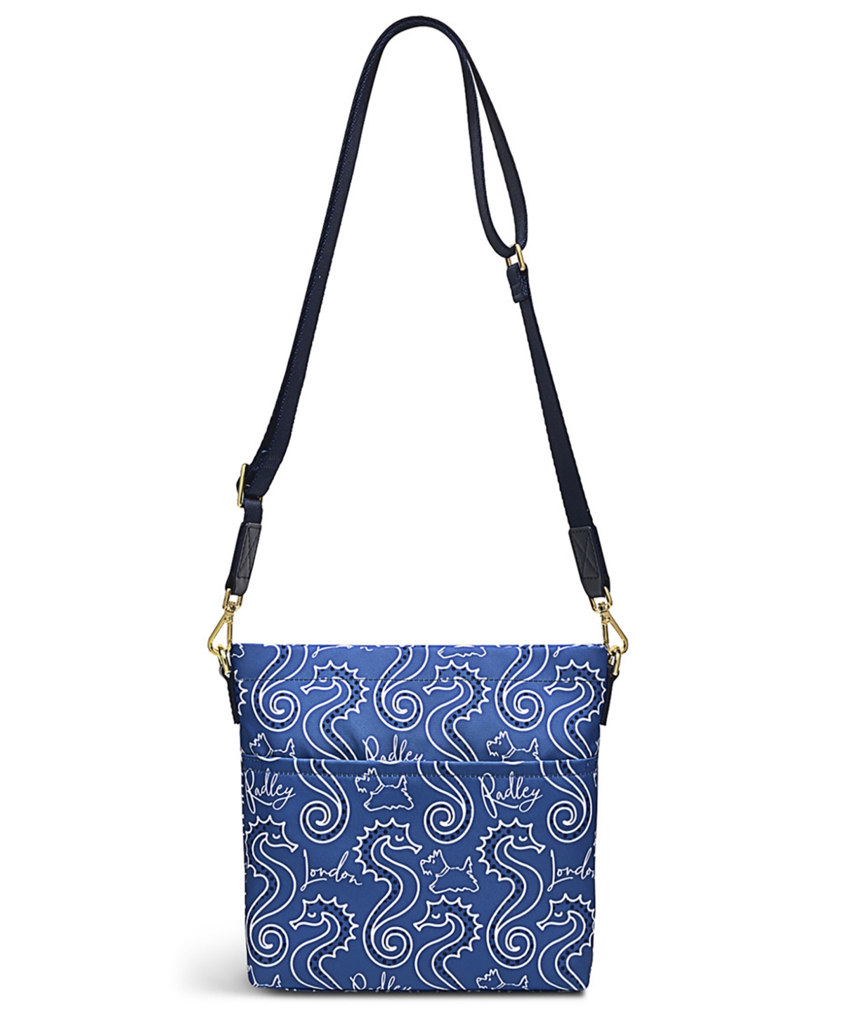 Radley London Finsbury Park Seahorse Small Ziptop Crossbody In Boathouse