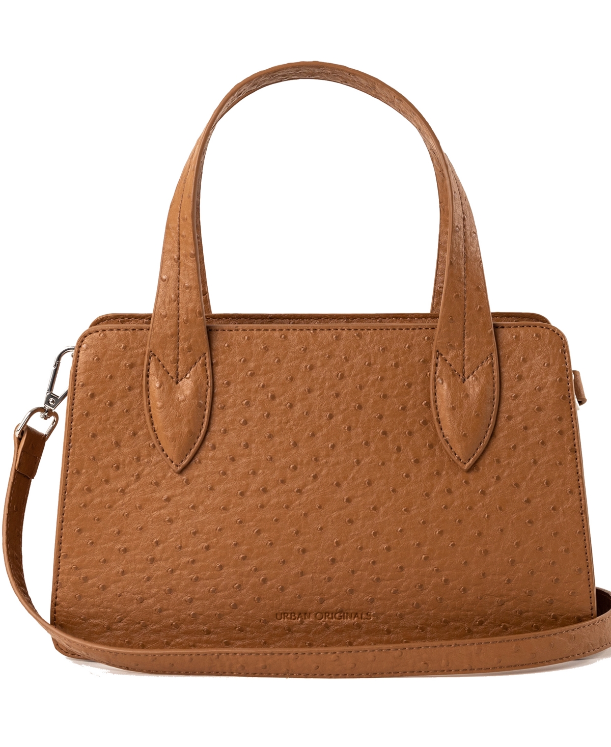 Urban Originals Clara Faux Leather Crossbody Bag In Brown