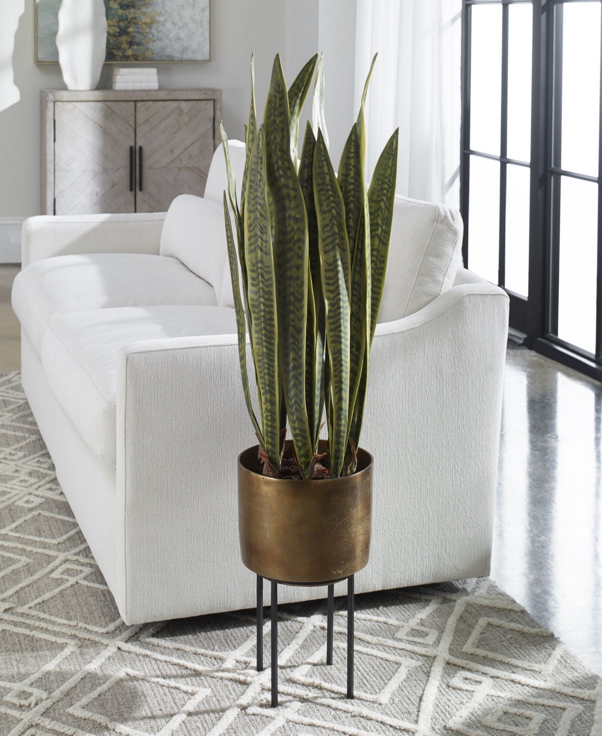 Uttermost Fasita Planter, 2 Cartons In Green