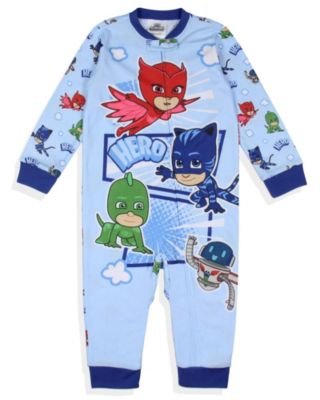 Toddler Boys Gekko Catboy Owlette Hero! Footless Sleeper Pajama Union Suit