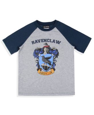 Big Boys Hogwarts Castle All Houses 2 Piece Raglan Pajama Set