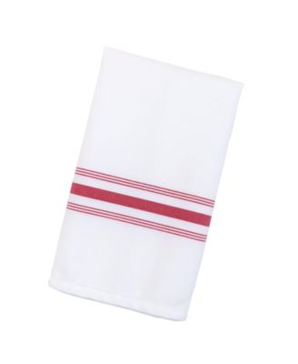 Arkwright Mariposa Bistro Dinner Napkins (12 Pack), 18x22, Soft Spun Polyester, Striped Color Options