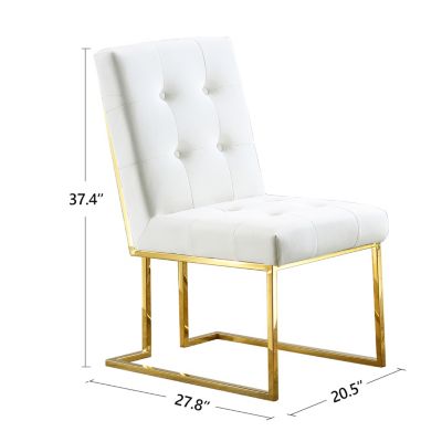 Modern Velvet Dining Chairs (Set of 2)