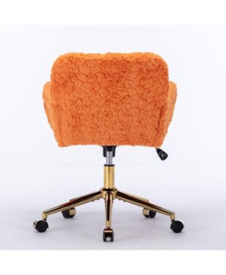 Cozy Artificial Alpaca Wool Recliner with Adjustable Support