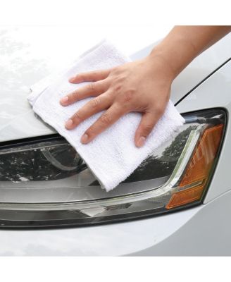 Terry Towels 14x17in Multi-Purpose Cotton Cleaning Cloths, Pack of 60