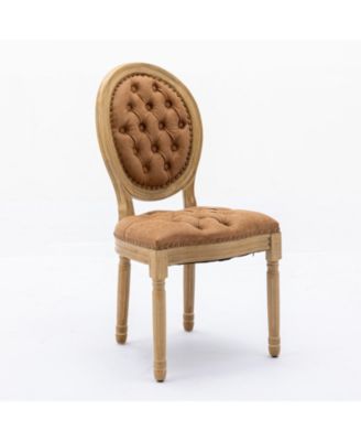  1 Pc Teddy Fabric & Packet Wood Rocking Feature Chair