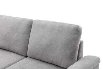 L-Shaped Sleeper Sectional Sofa with USB Charge