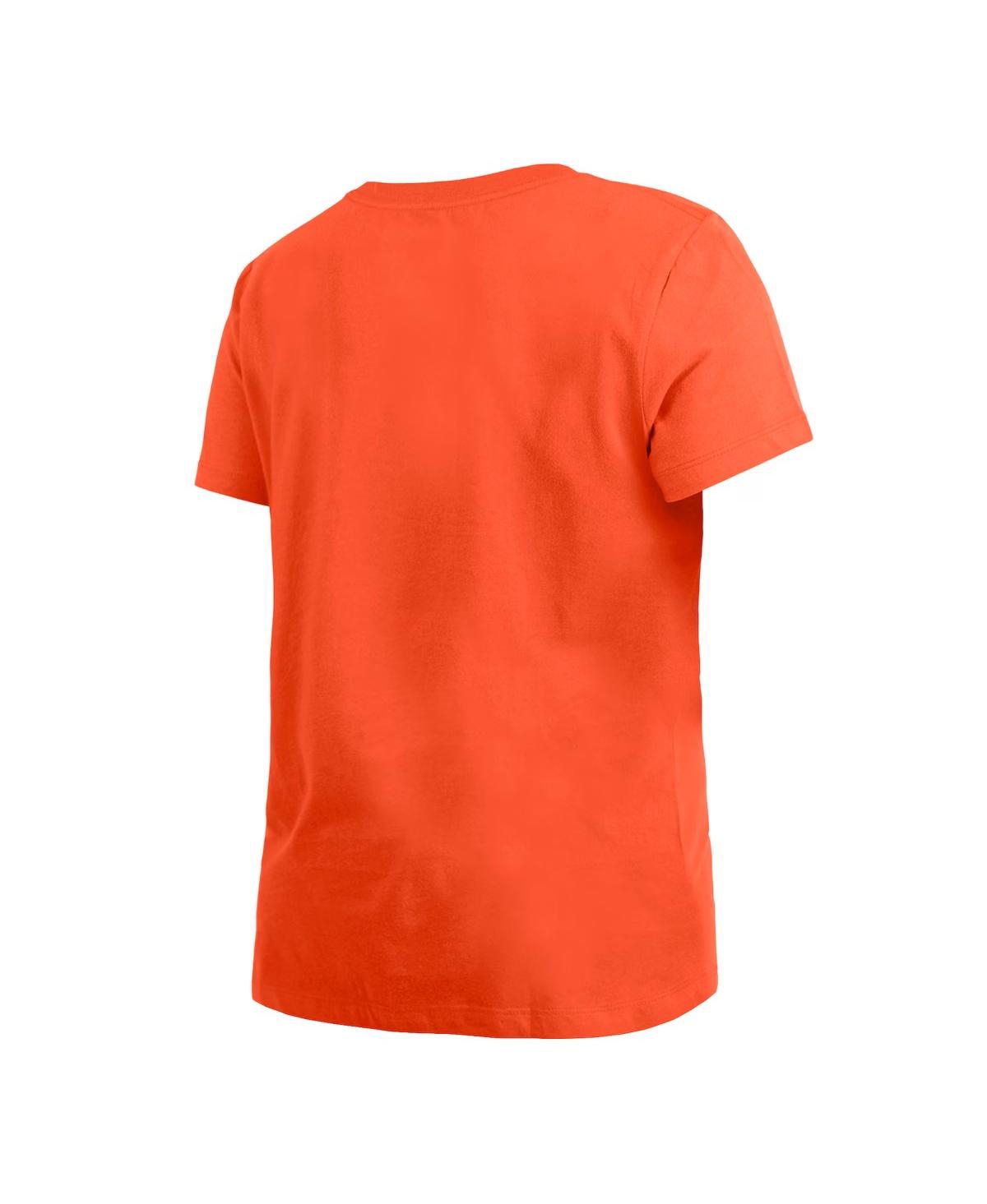 New Era Men'sOklahoma City Thunder 2023/24 City Edition T-Shirt - Orange