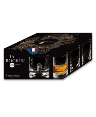 Assorted 10 Ounce Whisky Tumblers, Set of 4