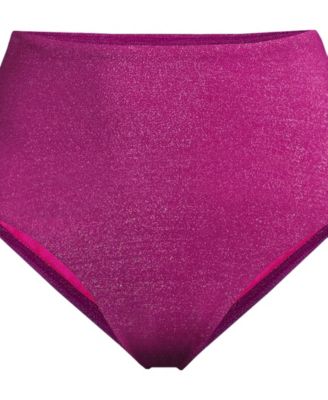 Women's Shine High Waisted Bikini Bottoms