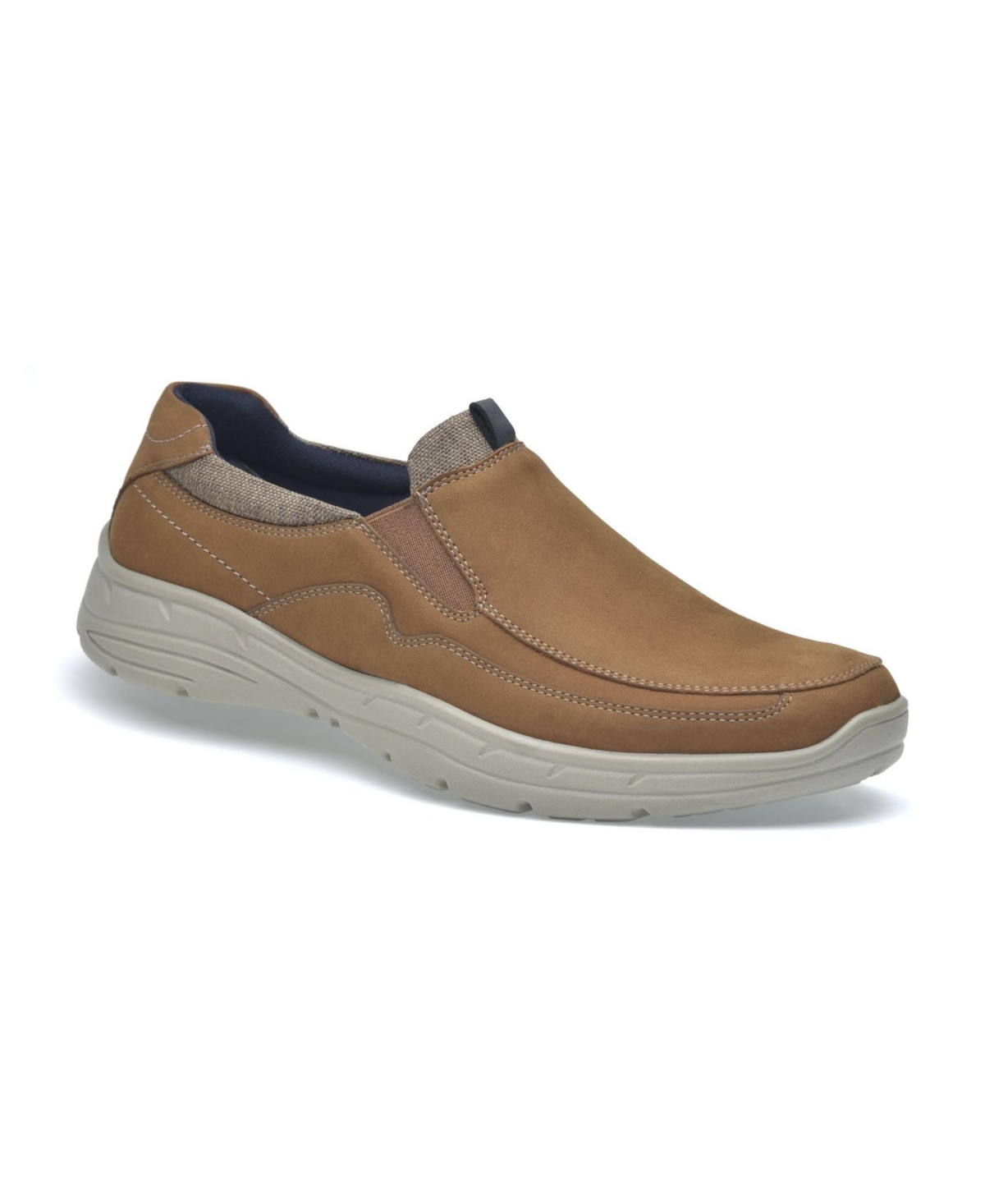 Pazstor Men's Premium Comfort Nubuck Leather Mocassins Abdiel By