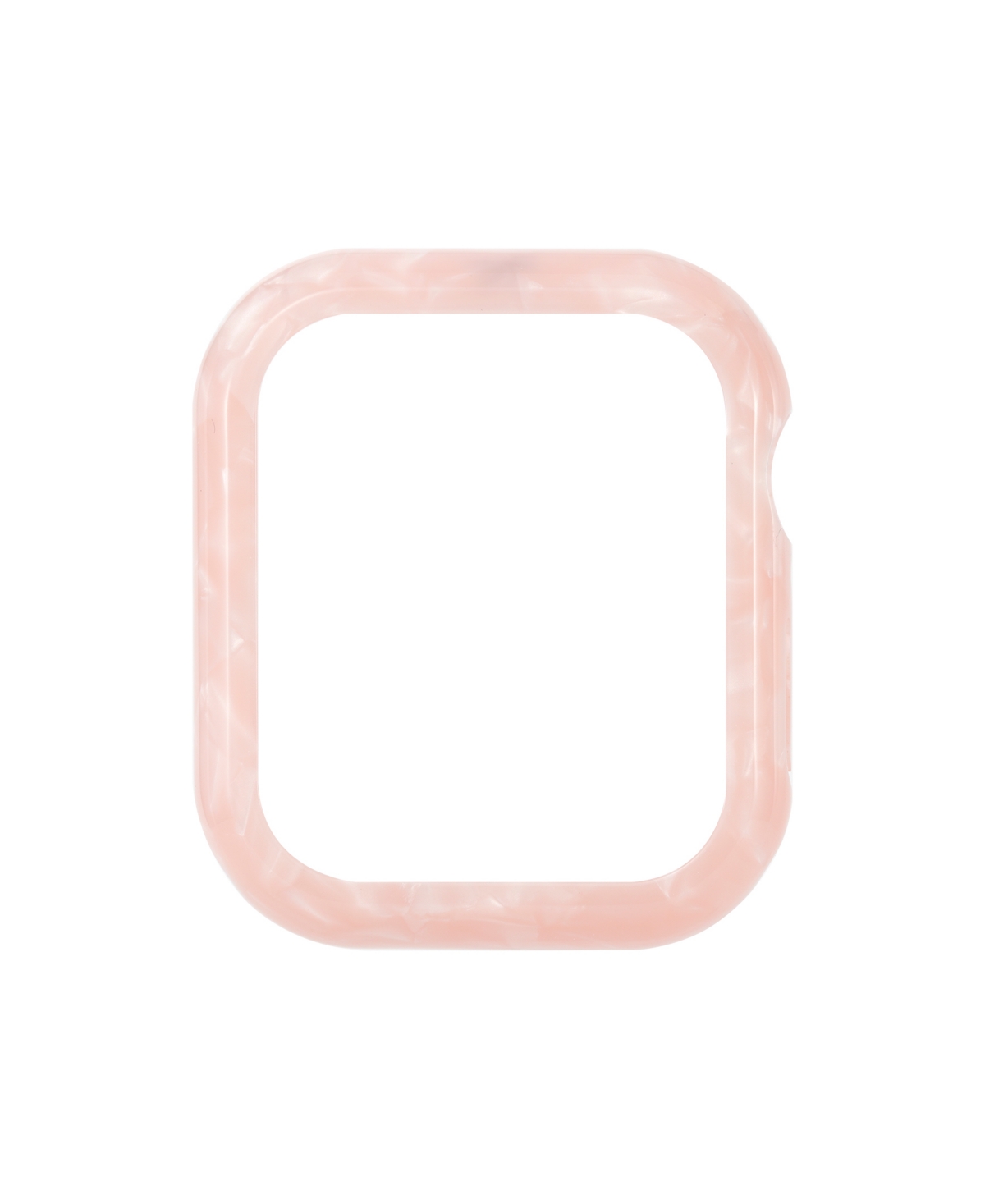 Anne Klein Women's Pink Acetate Protective Case Designed For 41mm Apple Watch In Pink