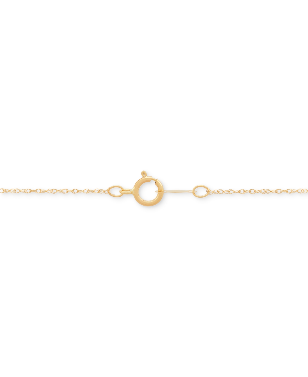 MACY'S PINK AMETHYST (2-1/6 CT. T.W.) & DIAMOND (1/10 CT. T.W.) 18" PENDANT NECKLACE IN 14K GOLD 