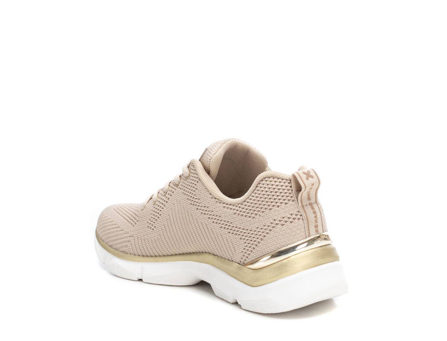 Женские кроссовки XTI Lace-Up, цвет: Бежевый — фото 3