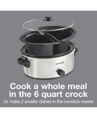 6 Quart Double-Dish Slow Cooker - 33563