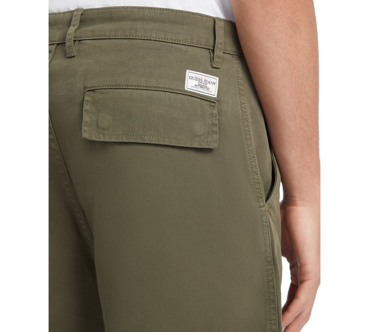 Guess Jeans Men's Regular-Fit Chino Cargo Pants