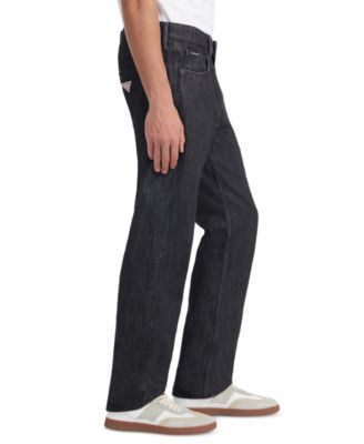 Men's Dark-Wash GJ G16 Straight Jeans